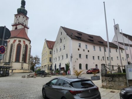 Bild zeigt das ehemalige Gasthaus Krone, jetzt Herzog Kneipe