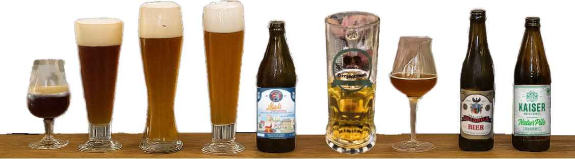 verschiedene Biere ProBierBar verschiedene Biere